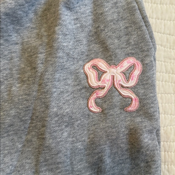 Victoria’s Secret Pink x LoveShackFancy Gray Sweatpants - Picture 5 of 8